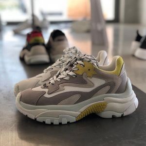 ASH Addict sneakers size 37 yellow-grey